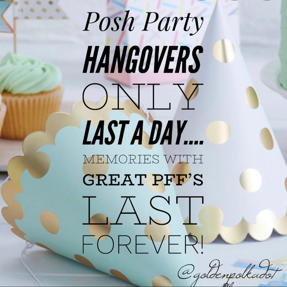 Poshmark Accessories - Posh Party Hang Over & Follow Game Share & Tag Plz